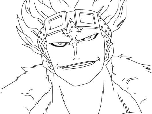 One Piece (2) omalovánka
