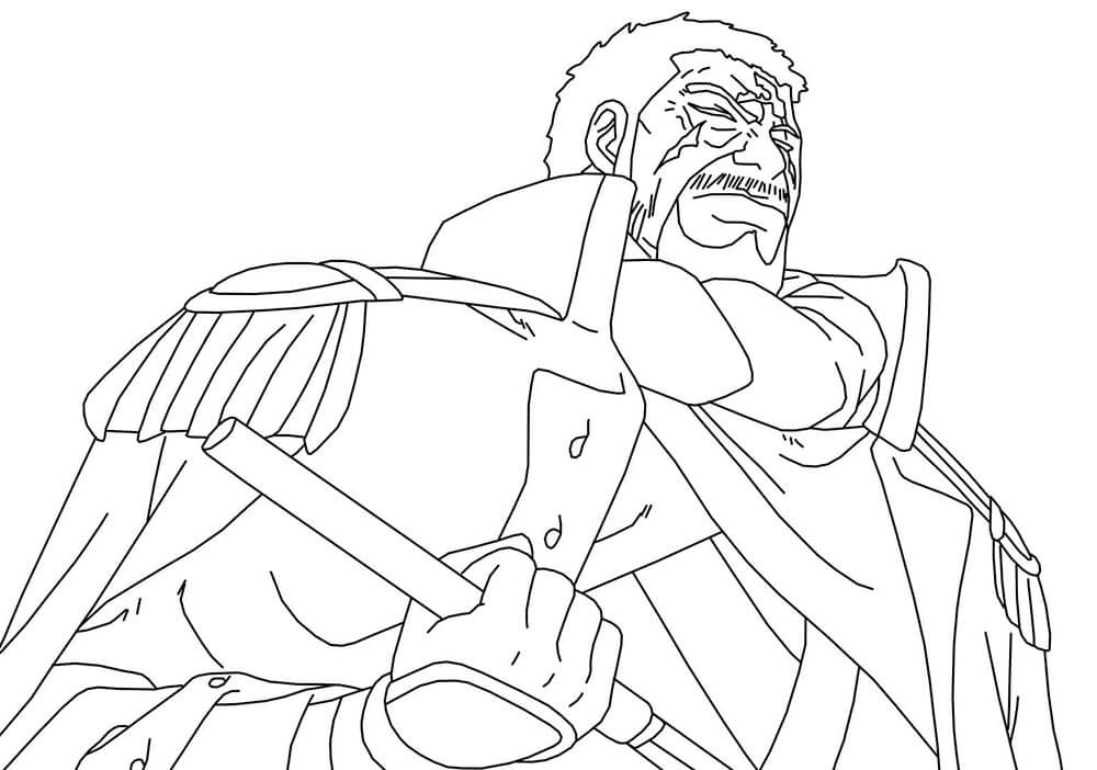 One Piece (3) omalovánka