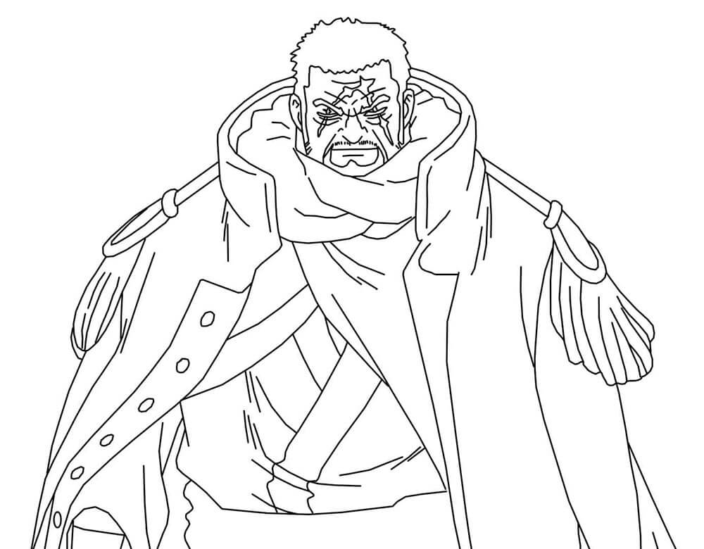 One Piece (4) omalovánka