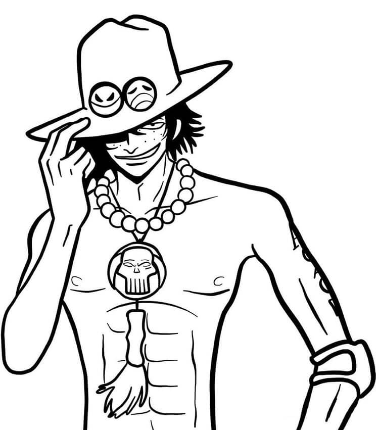 One Piece (7) omalovánka