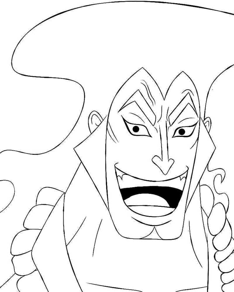 One Piece Zdarama omalovánka