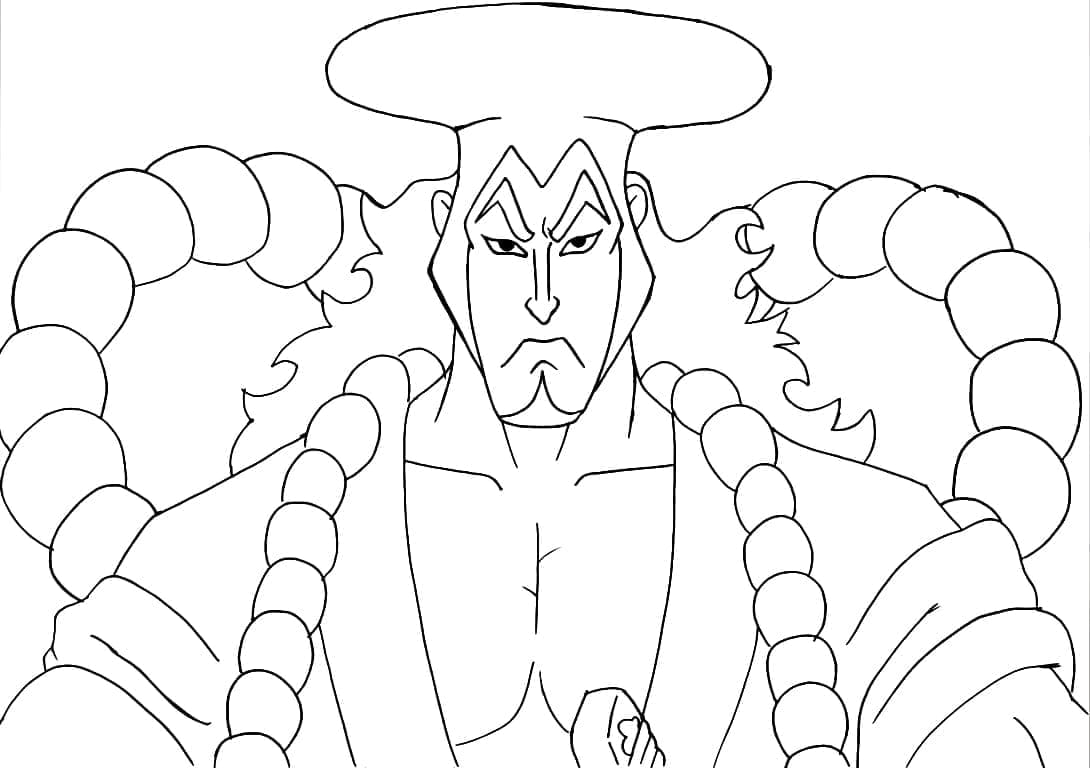 One Piece k Tisku omalovánka
