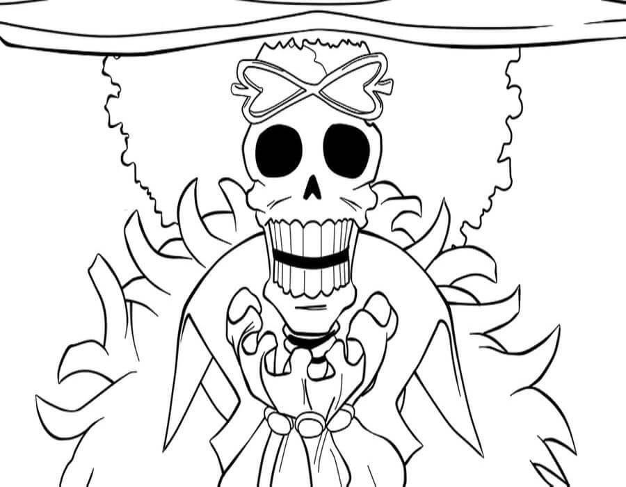 One Piece pro 1leté Děti omalovánka