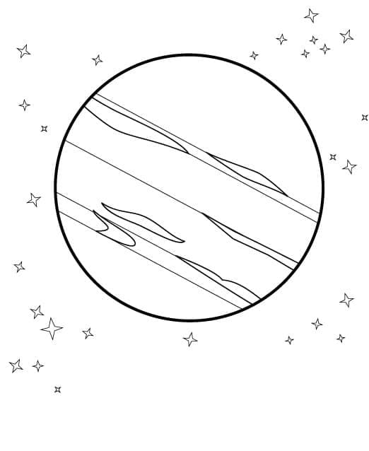Planeta Zdarama omalovánka