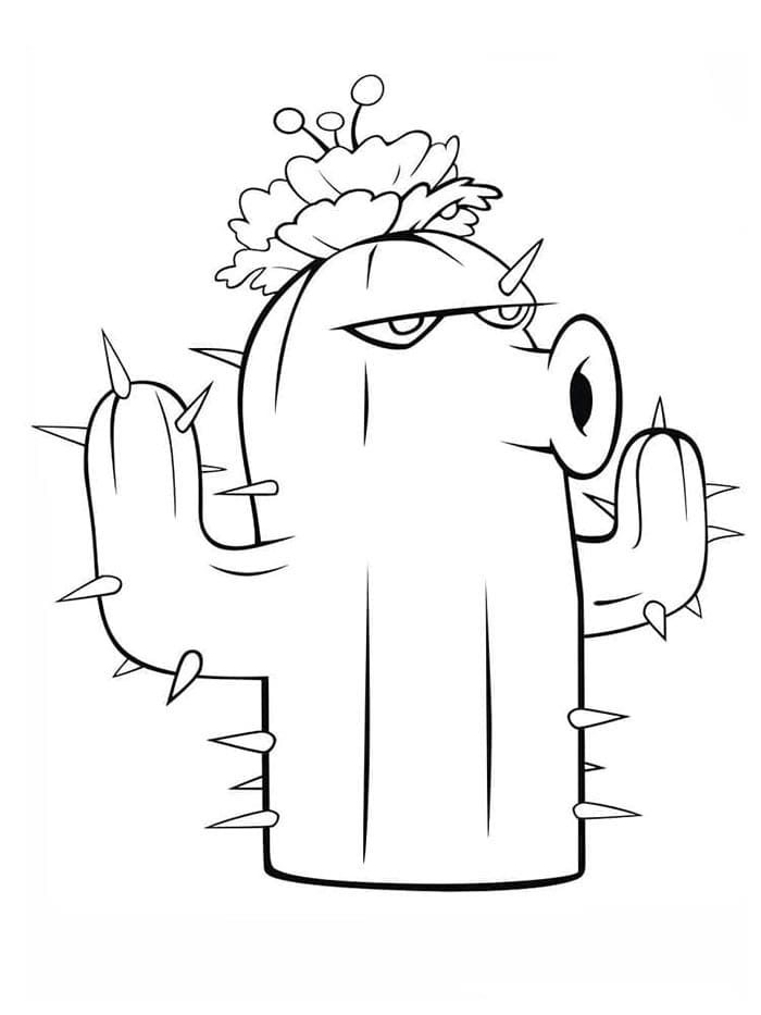 Plants vs Zombies (20) omalovánka