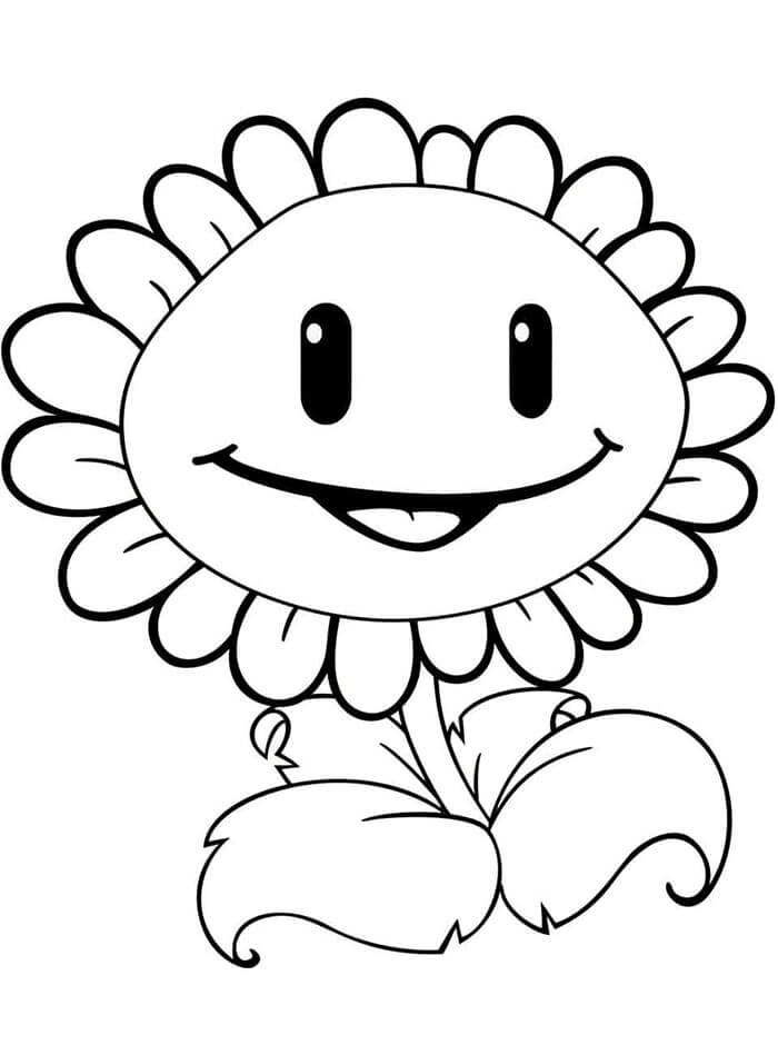 Plants vs Zombies (29) omalovánka
