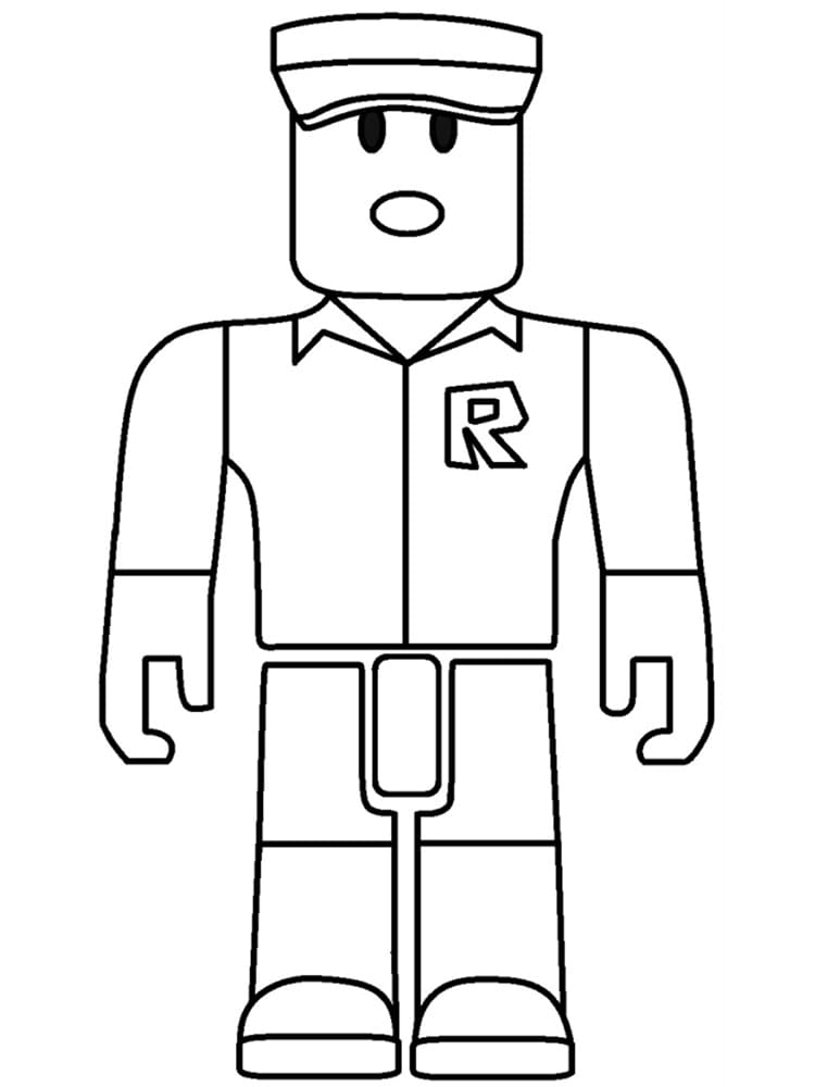 Roblox (2) omalovánka