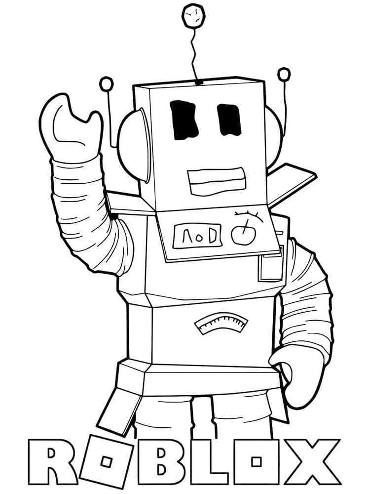 Roblox (8) omalovánka