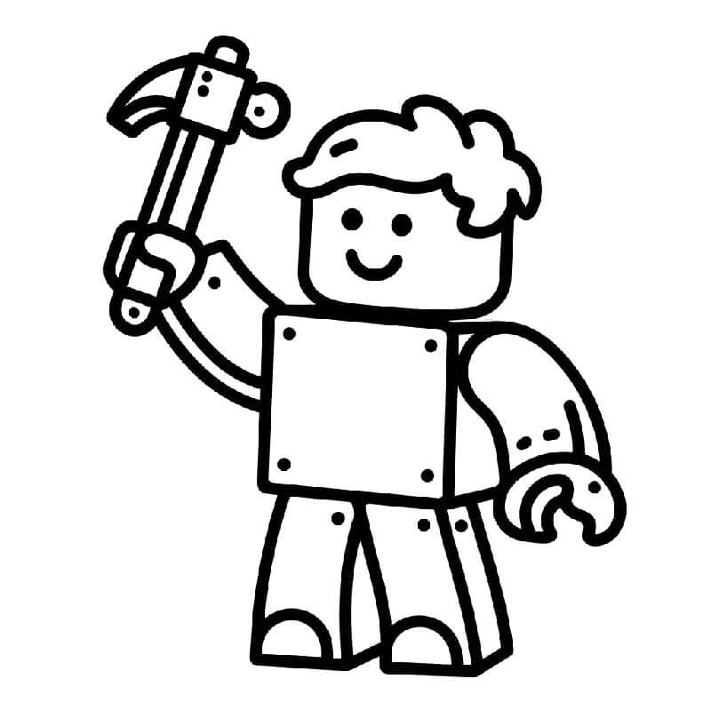 Roblox Zdarma pro Děti omalovánka