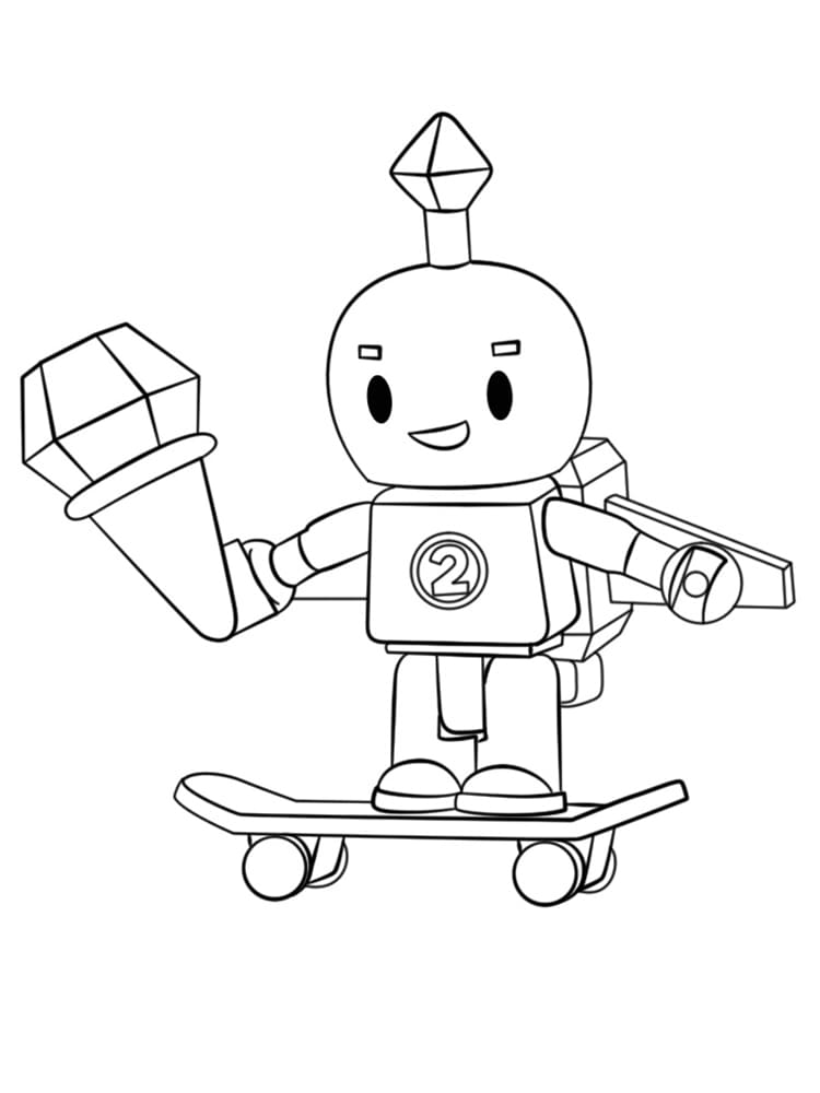 Roblox pro 4leté Děti omalovánka