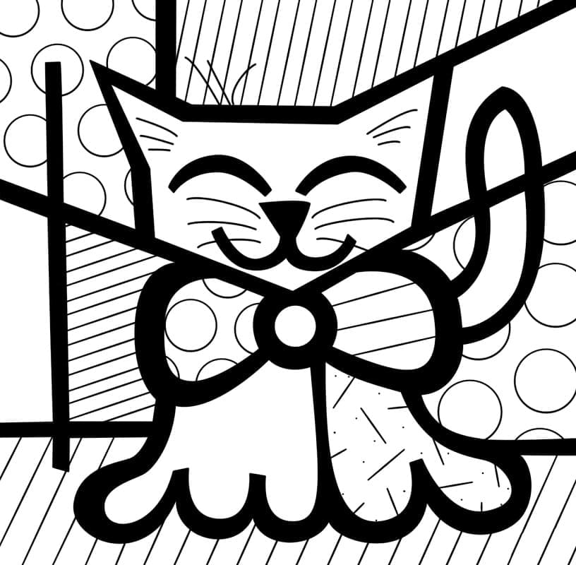 Romero Britto (18) omalovánka