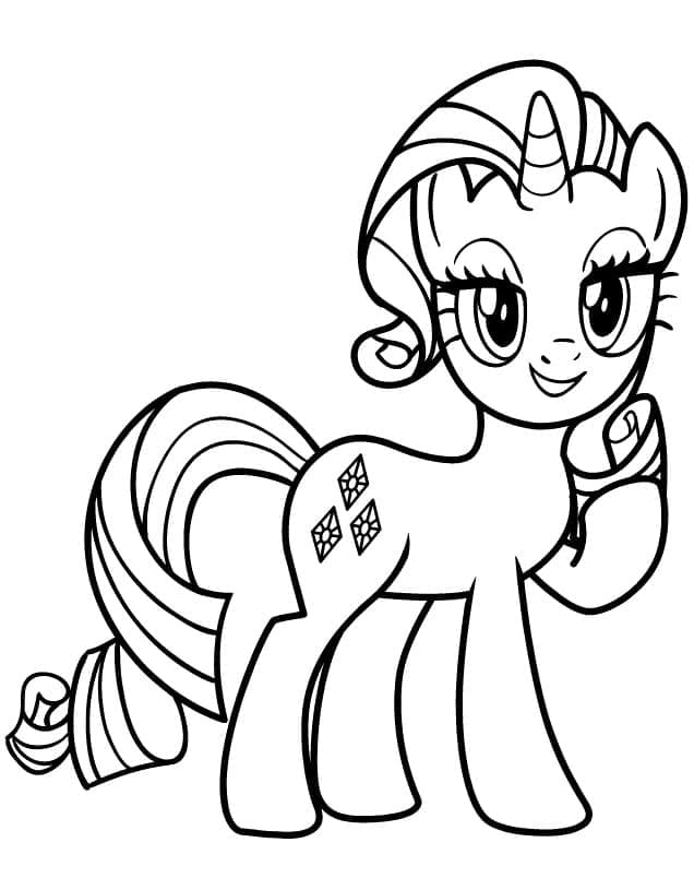 Roztomilý Můj malý Pony omalovánka