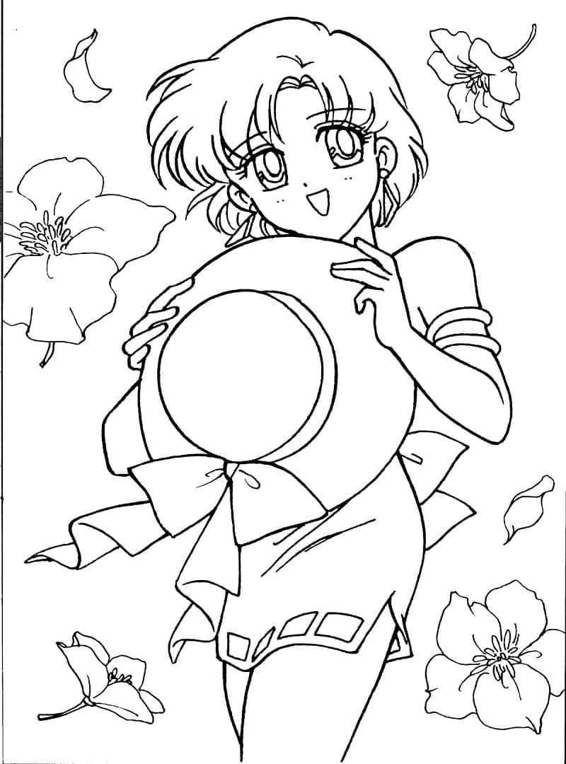 Sailor Moon Zdarma omalovánka