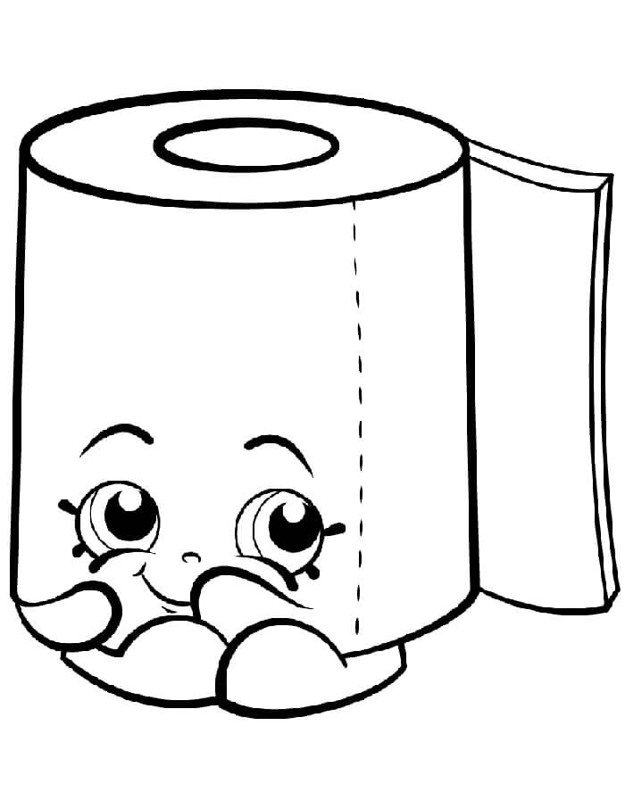 Shopkins (6) omalovánka