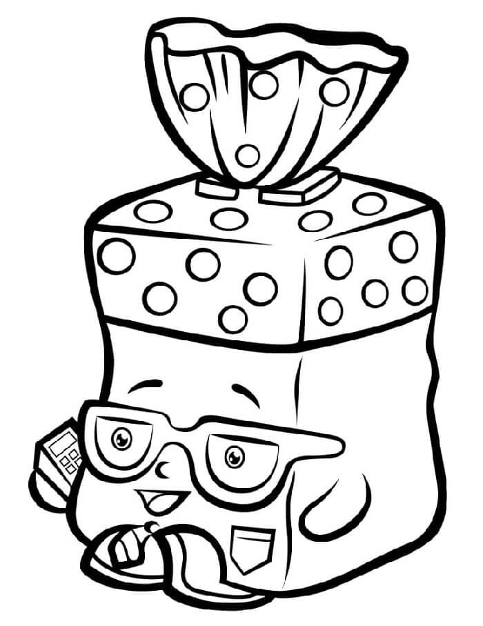 Shopkins Zdarma Vymalovatelné Obrázek omalovánka