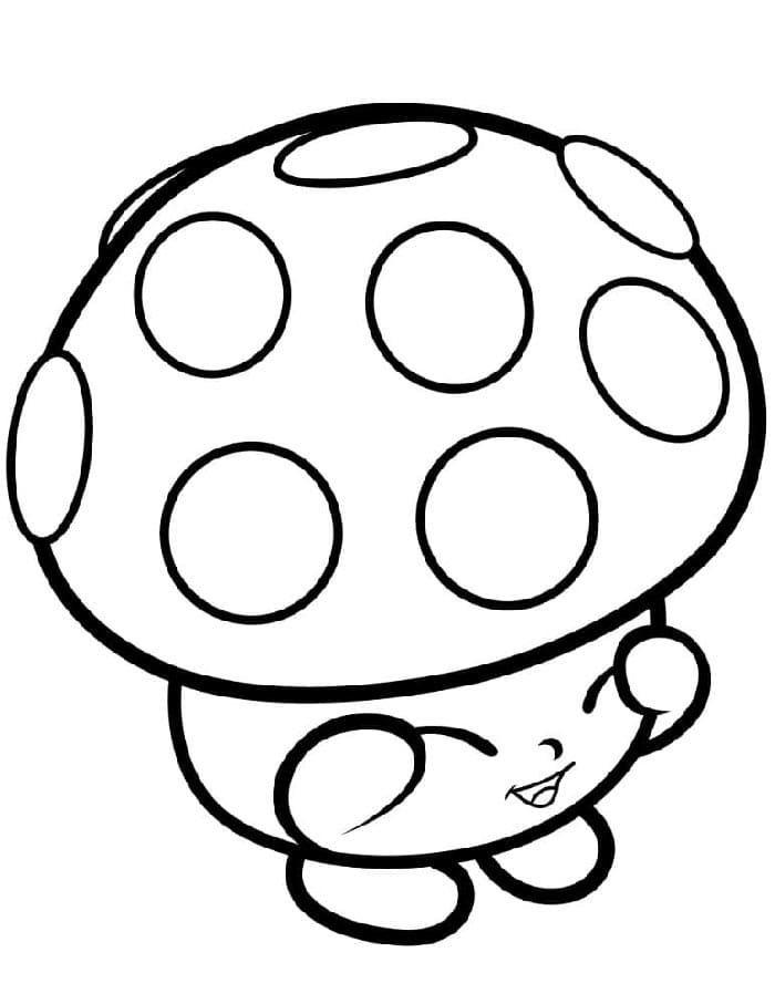 Shopkins k Tisku omalovánka