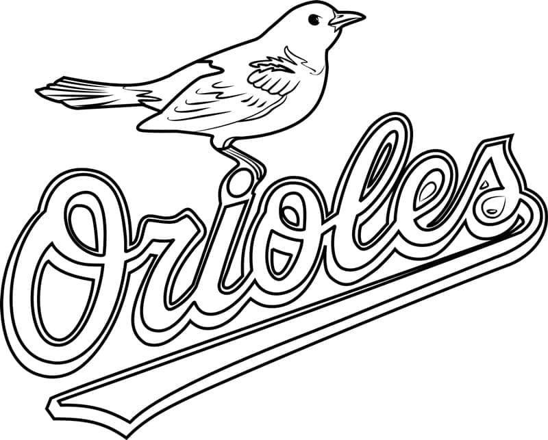 Skvělé MLB omalovánka