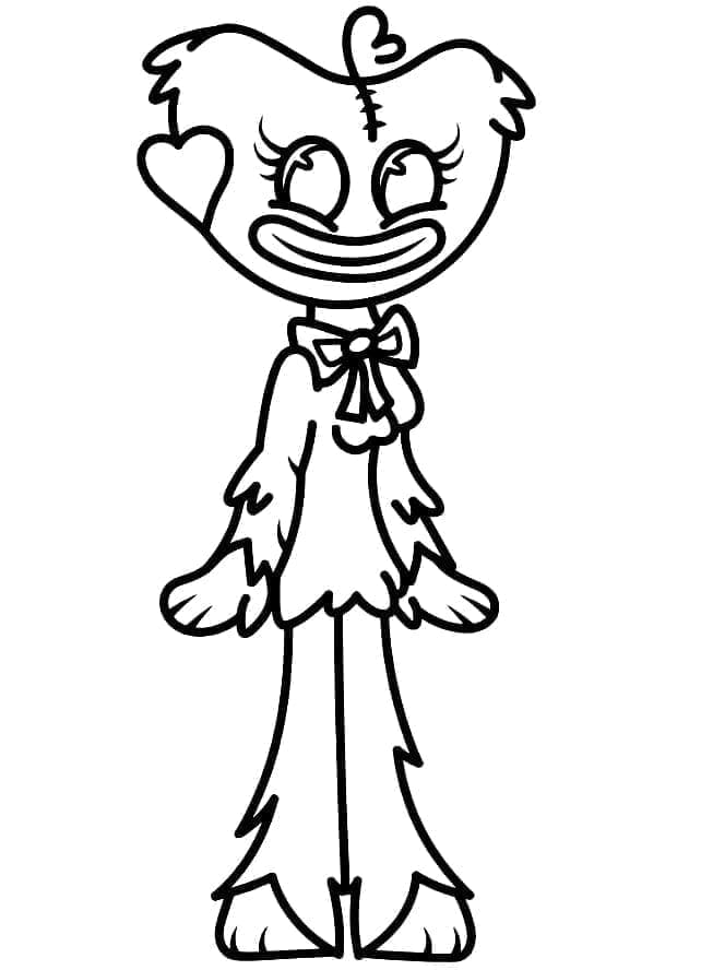 Skvělé Poppy Playtime omalovánka