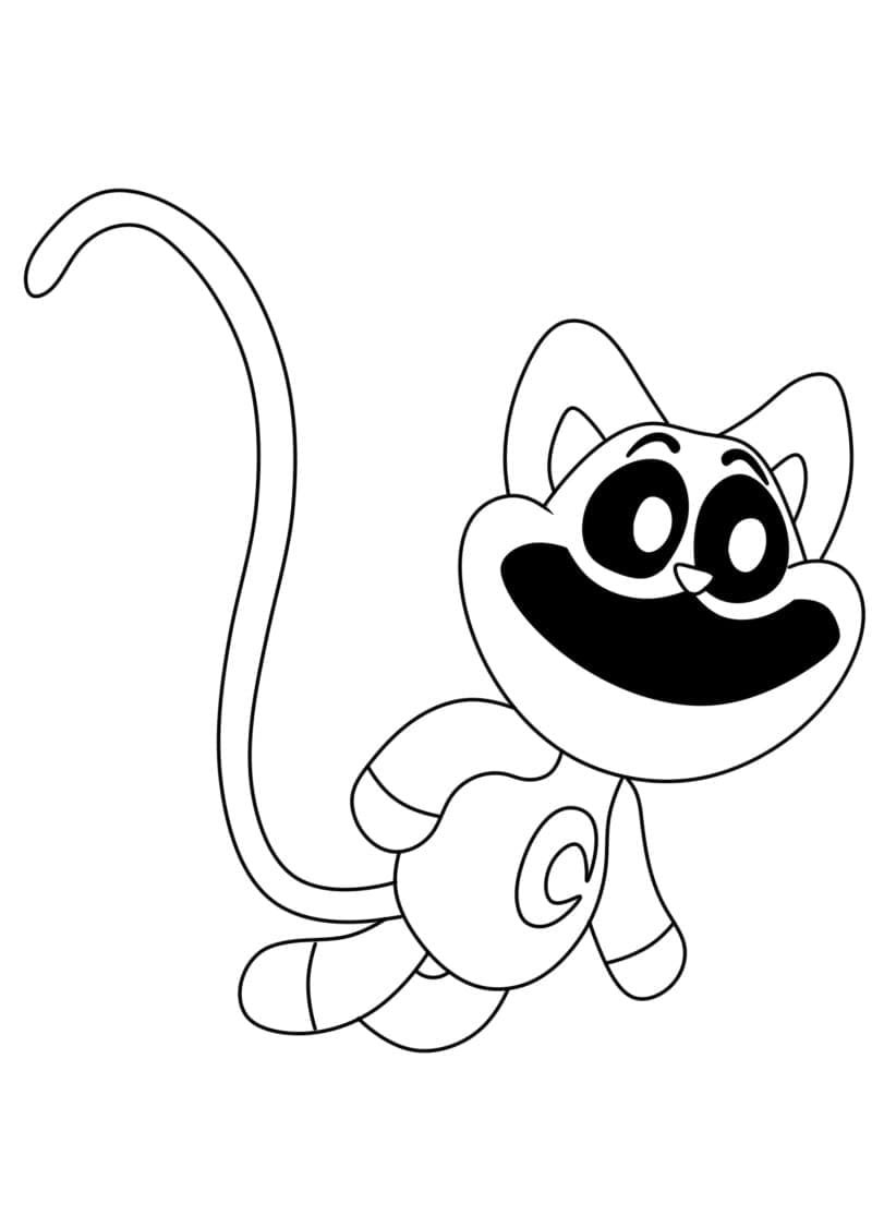 Skvělý Catnap omalovánka