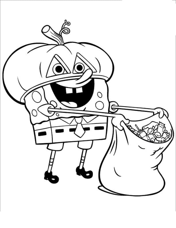 Skvělý Halloween omalovánka