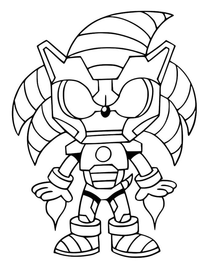 Sonic k Vymalování omalovánka