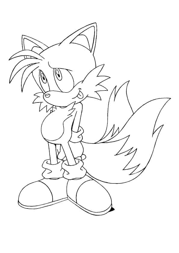 Sonic v Běhu omalovánka