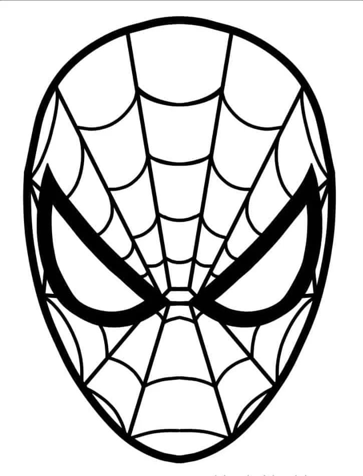 Spiderman pro 6leté Děti omalovánka