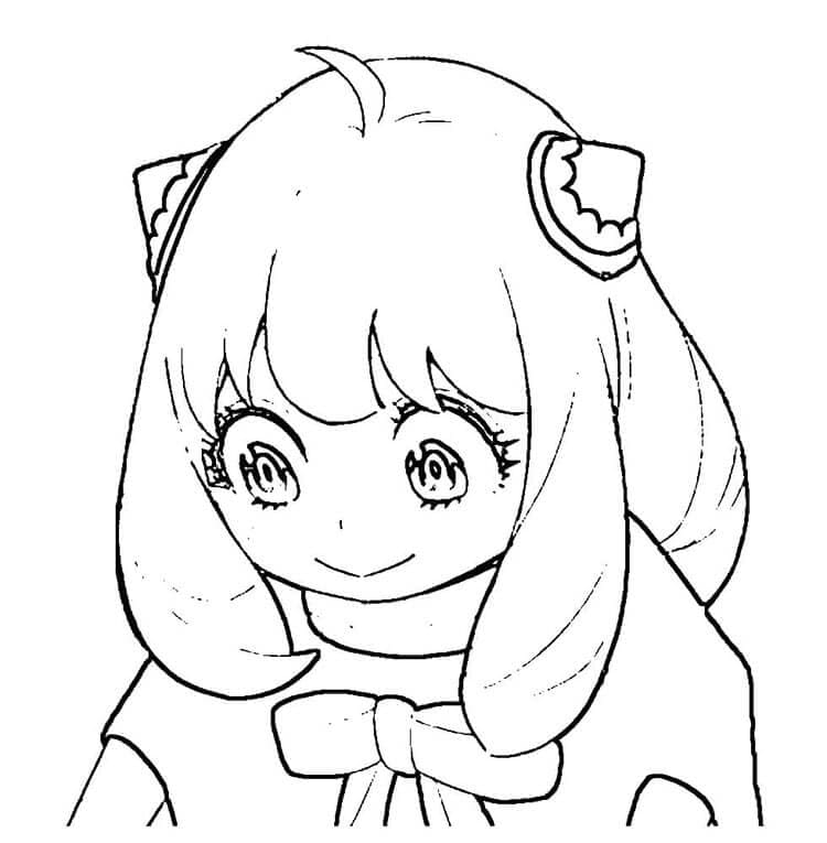 Spy x Family Anime omalovánka