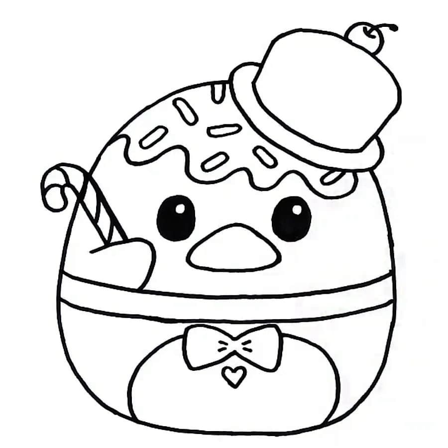 Squishmallows pro 6leté Děti omalovánka