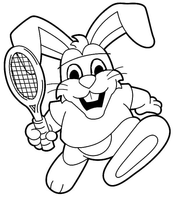 Tenis Zdarama omalovánka