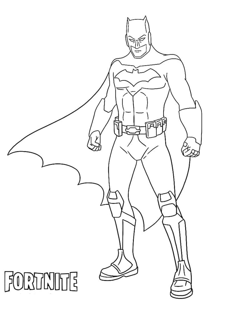 Tisk Batman omalovánka