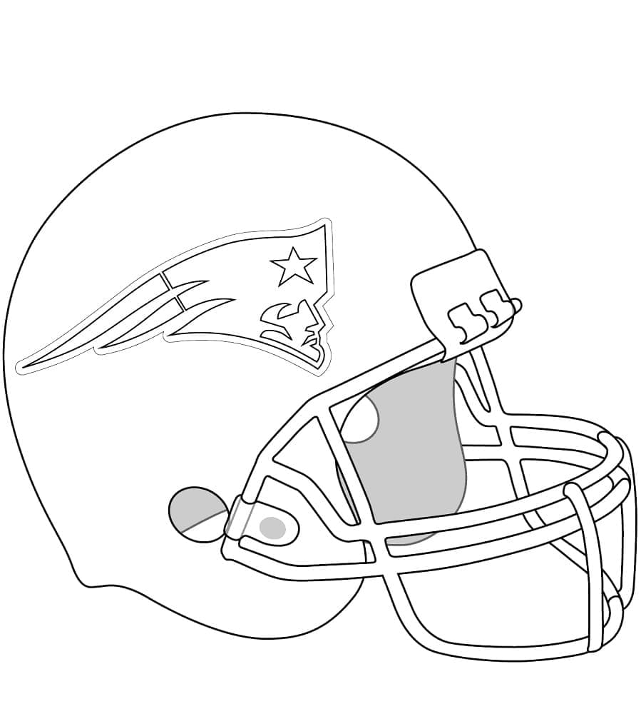 Tisk NFL omalovánka