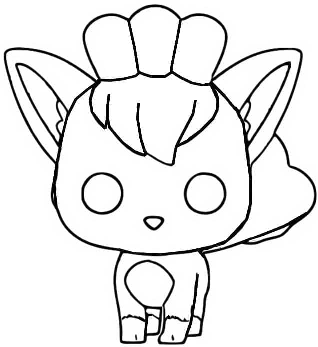 Tisknutelná Funko Pop omalovánka