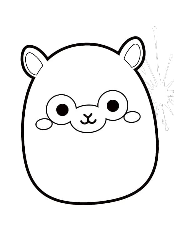 Tisknutelné Squishmallows omalovánka
