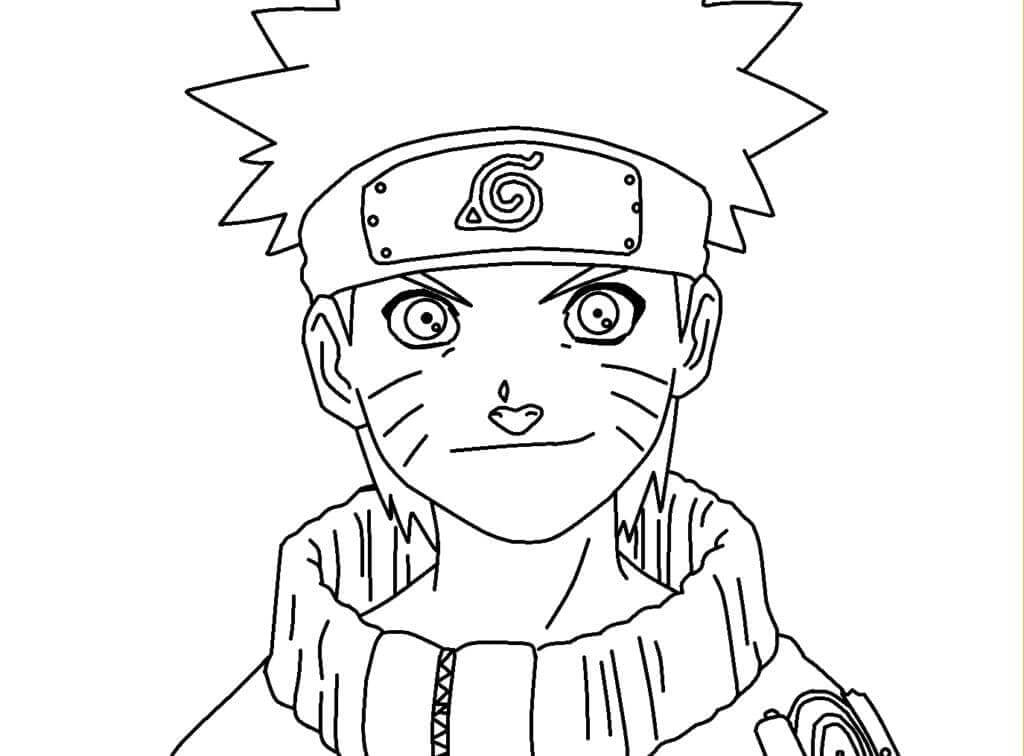 Naruto omalovánky