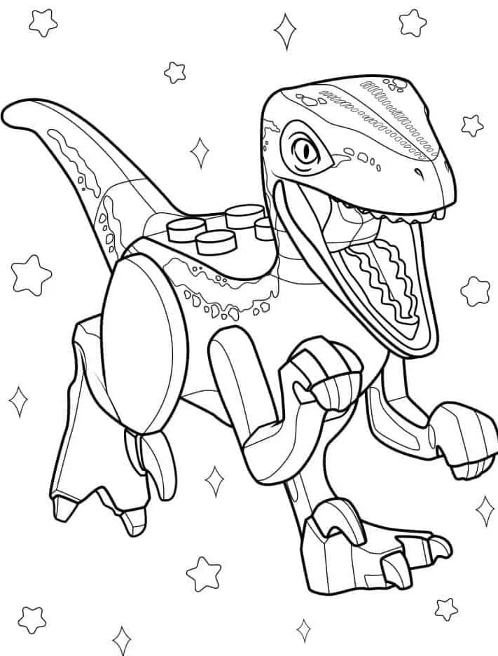 Tisknutelný Zdarma Dinosaurus omalovánka