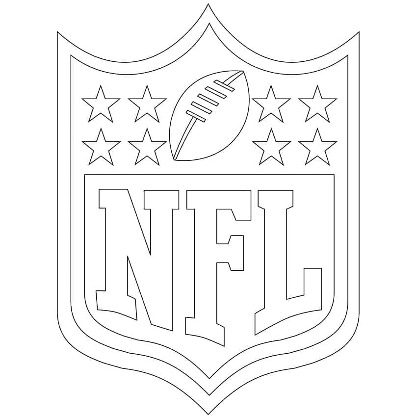 NFL omalovánky