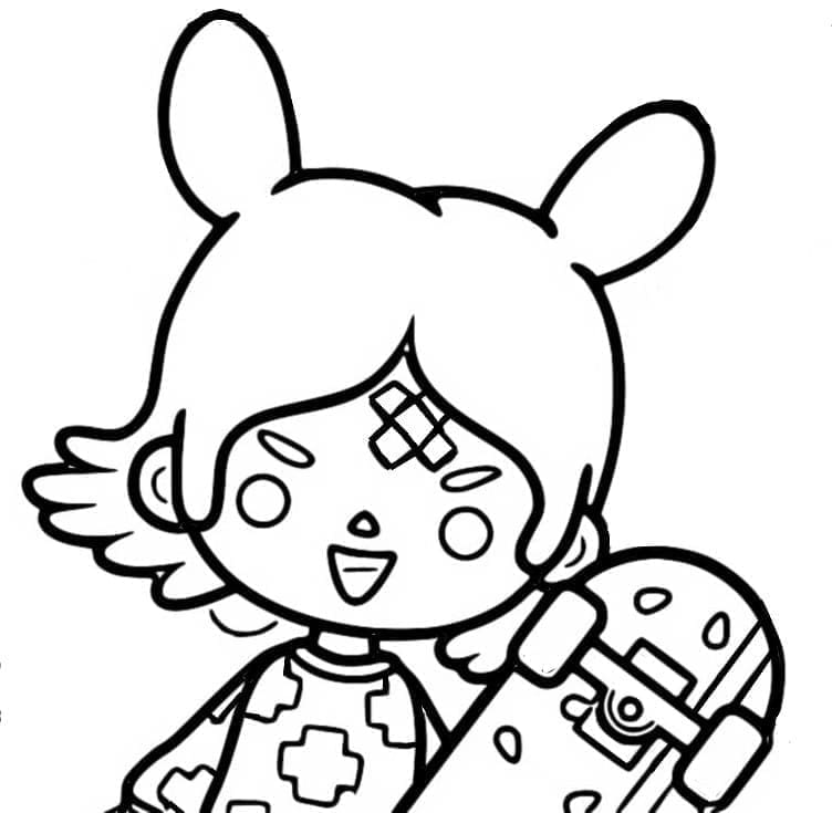 Toca Life World omalovánka