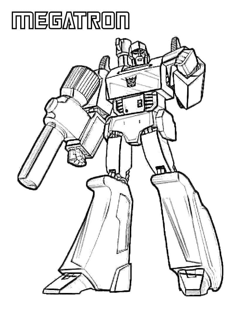 Transformers (3) omalovánka