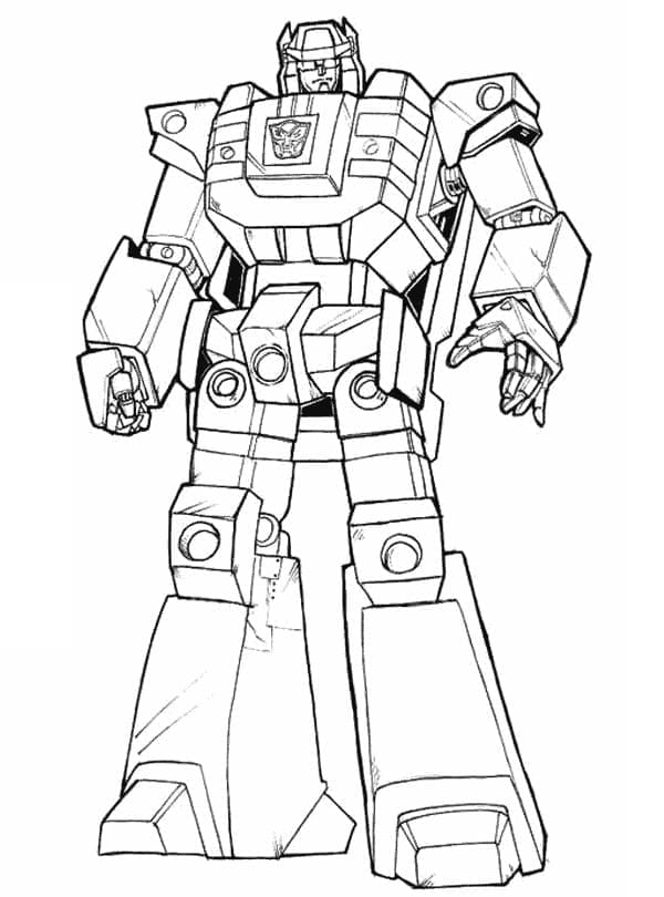 Transformers (5) omalovánka