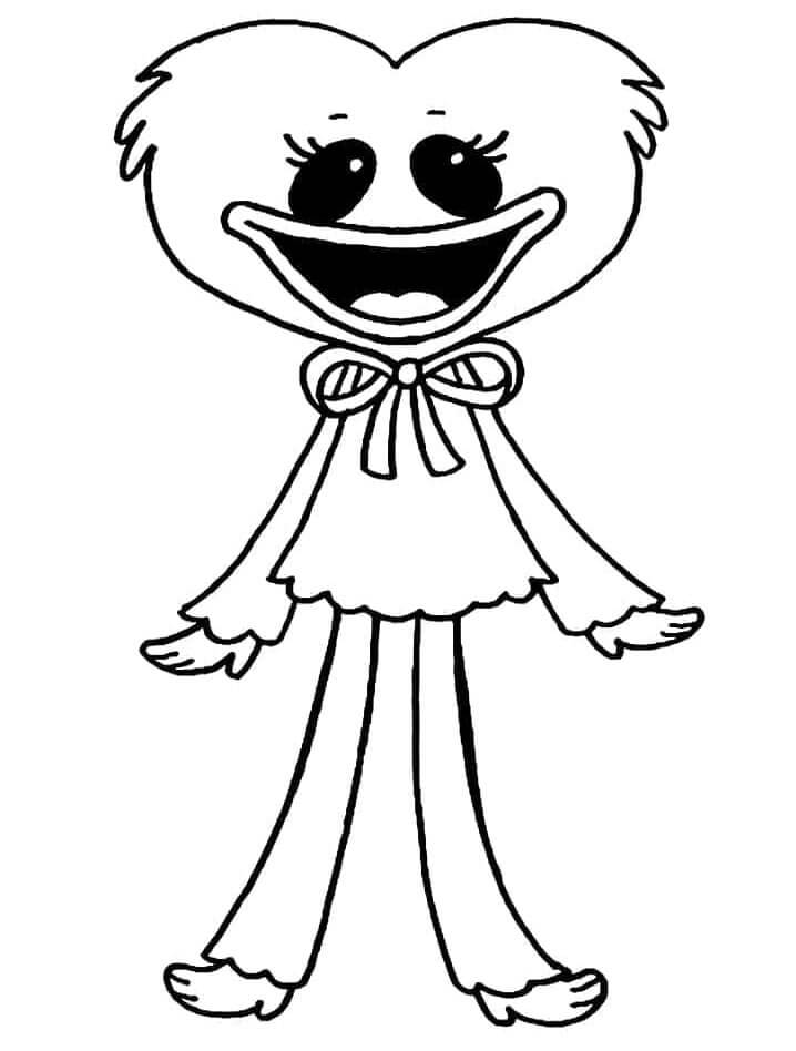 Úžasné Poppy Playtime omalovánka