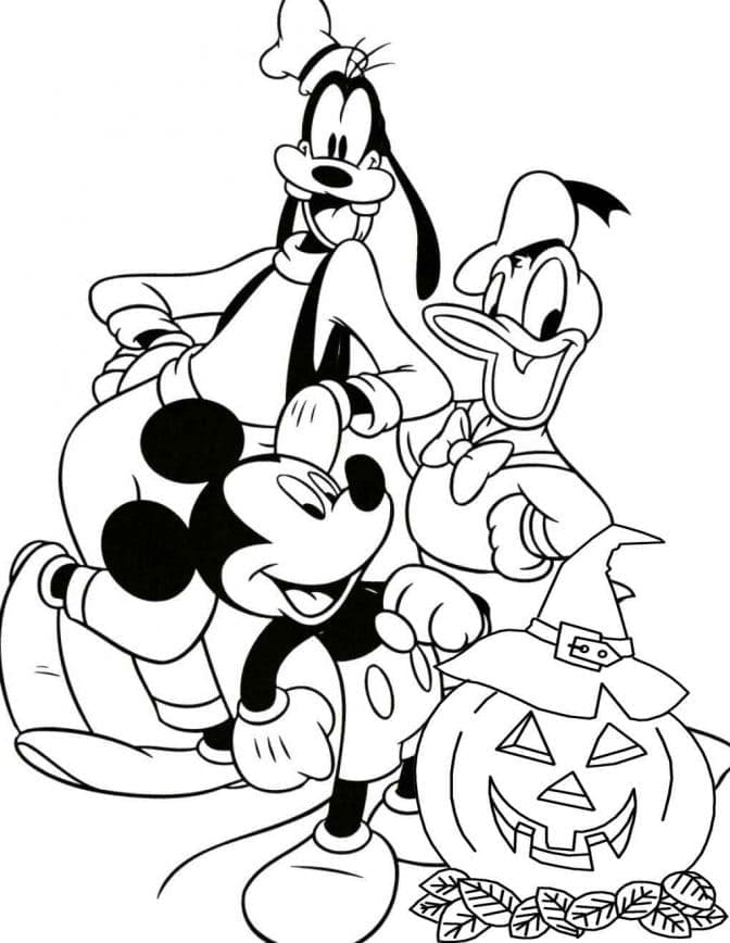 Úžasný Halloween omalovánka