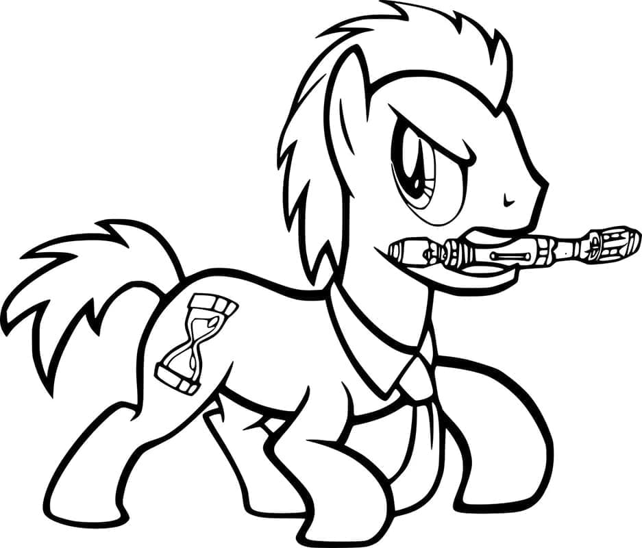 Úžasný Můj malý Pony omalovánka