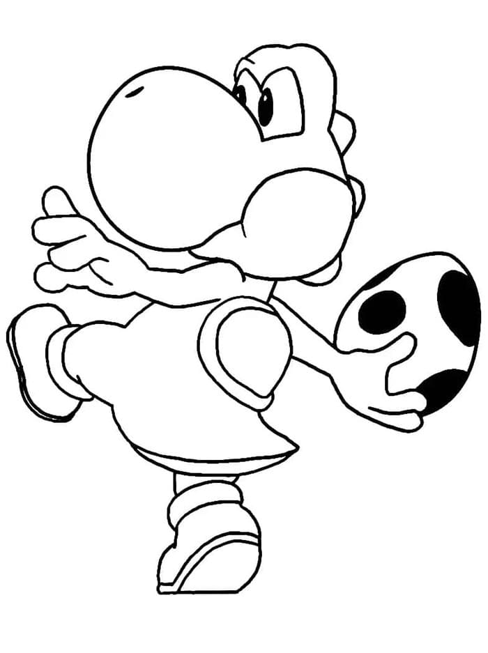Úžasný Yoshi omalovánka