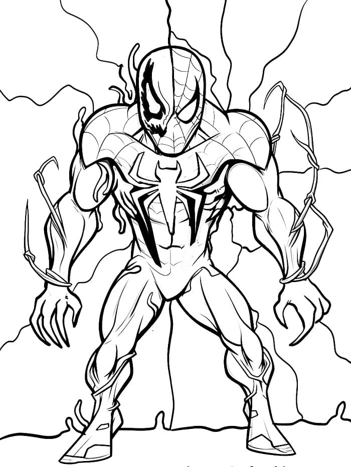 Venom (1) omalovánka