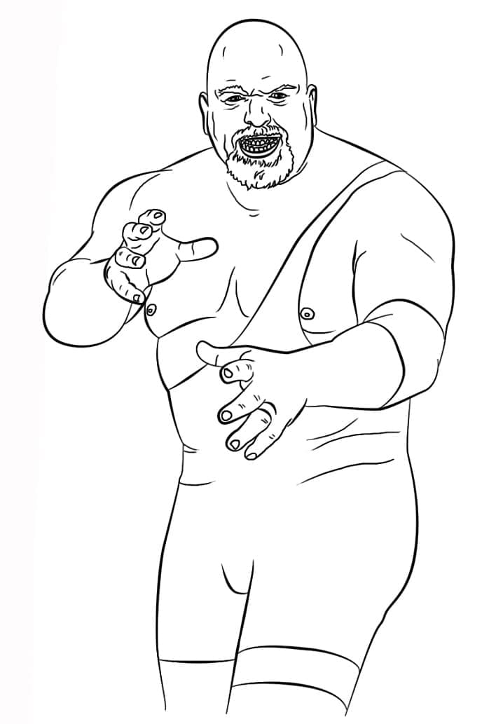 WWE Zdarama omalovánka