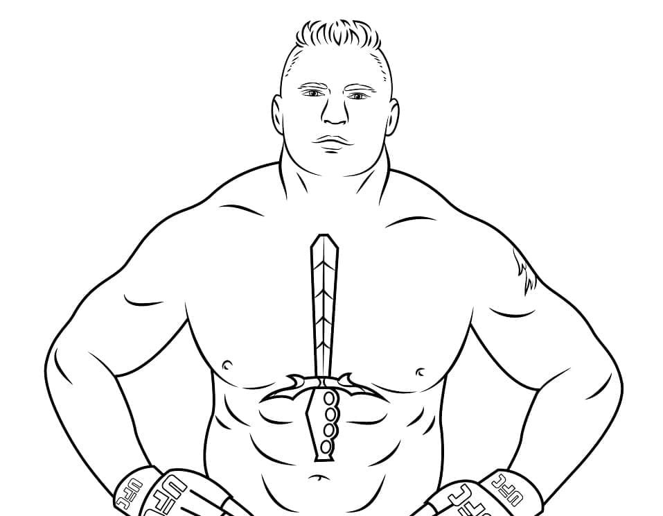 WWE Zdarma omalovánka