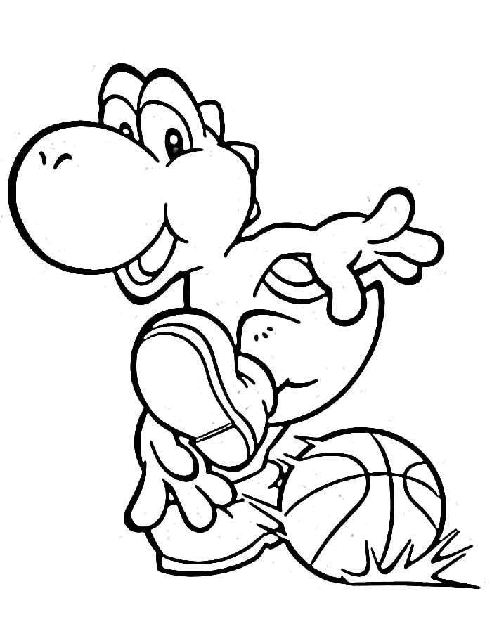 Omalovánky Yoshi