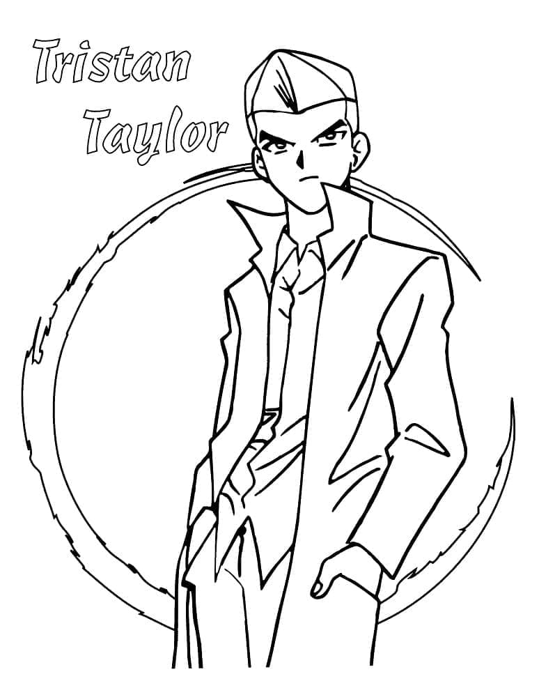 Yu-Gi-Oh k Tisku omalovánka