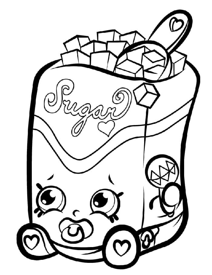 Shopkins omalovánky